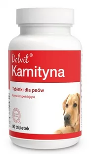 Dolfos Dolvit Karnityna 90 Tabletki - Suplementy i witaminy dla psów - miniaturka - grafika 1