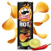 Chipsy - Chipsy ziemniaczane ostre i pikantne Pringles Mexican Chilli & Lime 160g - miniaturka - grafika 1