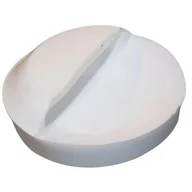 Korki do umywalek - Korek syfonu zlewu biały - miniaturka - grafika 1