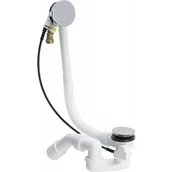 Syfony - VIEGA 728014 Simplex Trio-komplet odpływowo-przelewowy przedłużony chrom - miniaturka - grafika 1