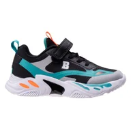 Sneakersy damskie - Dziecięce Sneakersy BEJO LUDIEN JR M000213826 – Czarny - miniaturka - grafika 1