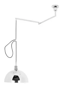 KingHome Lampa wisząca ROTA 360 srebrny chrom JD8998 [18025140] - Lampy sufitowe - miniaturka - grafika 1
