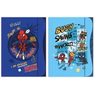 Teczki i skoroszyty - Beniamin Teczka z gumką A4 Spider man mix - miniaturka - grafika 1