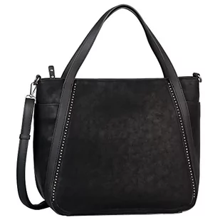 Gabor Damska torba na zakupy Lill Zip Shopper L, czarny - Torebki damskie - miniaturka - grafika 1