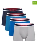 Majtki męskie - Reebok Bokserki (4 pary) w kolorze granatowo-szaro-niebieskim - miniaturka - grafika 1