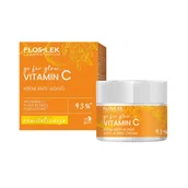 Kremy do twarzy - FLOSLEK Go For Glow Witamin C Krem anti-aging na dzień i noc rewitalizacja 50 ml - miniaturka - grafika 1