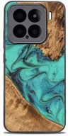 Etui i futerały do telefonów - Bewood Drewniane etui do Xiaomi 15, Unique Turquoise - miniaturka - grafika 1