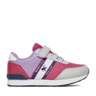 Buty dla dziewczynek - Sneakersy Beverly Hills Polo Club EO-CP23-240081(DZ) Różowy - miniaturka - grafika 1