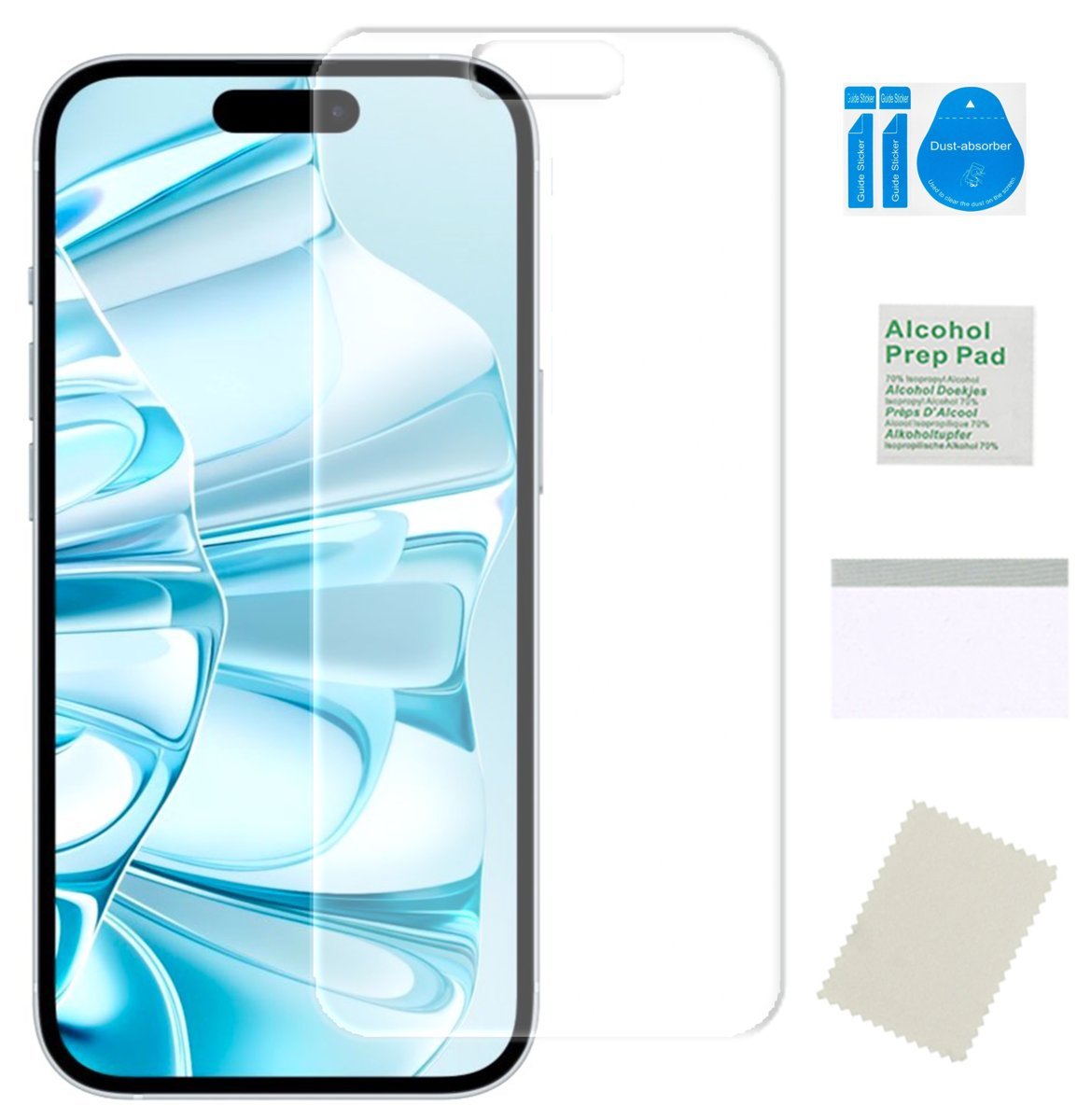 Folia ochronna do APPLE IPHONE 16 hydrożelowa trwała mocna szkło nie pęka