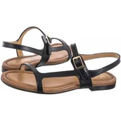 Sandały damskie - Sandały Czarne 06648-01/00-5 (MA1238-b) Maciejka - miniaturka - grafika 1