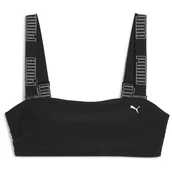 Stroje kąpielowe - Damski strój kąpielowy Puma Bandeau Top Rozmiar: XL / Kolor: czarny - miniaturka - grafika 1