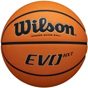 Koszykówka - Wilson Evo Nxt Fiba Game Ball Wtb0966Xb Unisex Piłka Do Koszykówki Pomarańczowa - miniaturka - grafika 1