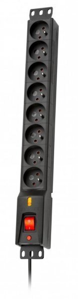 Listwa zasilająca Lestar LXRM 816 PDU 3,0 m Czarny 1966020246