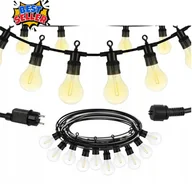 Girlandy - Girlanda Świetlna Ogrodowa Lampki ogrodowe do ogrodu 10m Metrów 10 Led - miniaturka - grafika 1