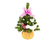 Choinki - Dekorowana sztuczna choinka z 13 ozdobami TINY 2 w doniczce 25 cm - miniaturka - grafika 1
