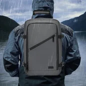 Plecaki - Plecak do Samolotu Ryanair 40x20x25 Całkowicie Wodoodporny Expander W2 - miniaturka - grafika 1