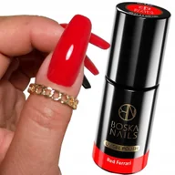 Lakiery hybrydowe - BOSKA NAILS 326 RED FERRY LAKIER HYBRYDOWY UV/LED CZERWIEŃ 6 ml - miniaturka - grafika 1