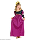 Stroje karnawałowe - Widmann Andreas 38536, kostium dziecięcy  sukienka "Królowa", rozmiar w 3 wariantach 128 cm, 140 cm i 158 cm, Multicoloured m SA-38536 - miniaturka - grafika 1