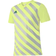 Moda i Uroda OUTLET - Koszulka adidas Entrada 22 Graphic Jersey M (kolor Czarny. Żółty, rozmiar XL) - miniaturka - grafika 1