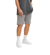 Spodenki damskie - TOM TAILOR Męskie Szorty bermudy chinosy 1033426, 10921 - Explicit Grey, 48 - miniaturka - grafika 1