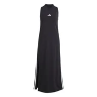 Sukienki - Damska Sukienka ADIDAS W 3S SJ DRE JE1208 – Czarny - miniaturka - grafika 1