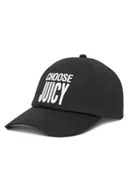 Czapki damskie - Juicy Couture Czapka z daszkiem Choose JCAWH125715 Czarny - miniaturka - grafika 1