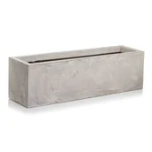 Donice - Donica Rynna brown sand 60 x 17 cm szary - miniaturka - grafika 1