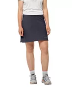 Spódnice - Jack Wolfskin Damski Hilltop Trail Skort W Rock, Graphite, 38, szary (Graphite), 38 - miniaturka - grafika 1