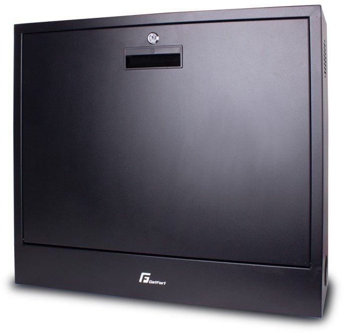 Obudowa Rack Cctv Getfort 2U Łatwy Dostęp 600*540*210Mm Czarna Vesa