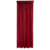 Zasłony - Pierre cardin Zasłona Sibel 140x270 na taśmie Bordowa ex-pier-zas-sibel-140x270-t-bord - miniaturka - grafika 1