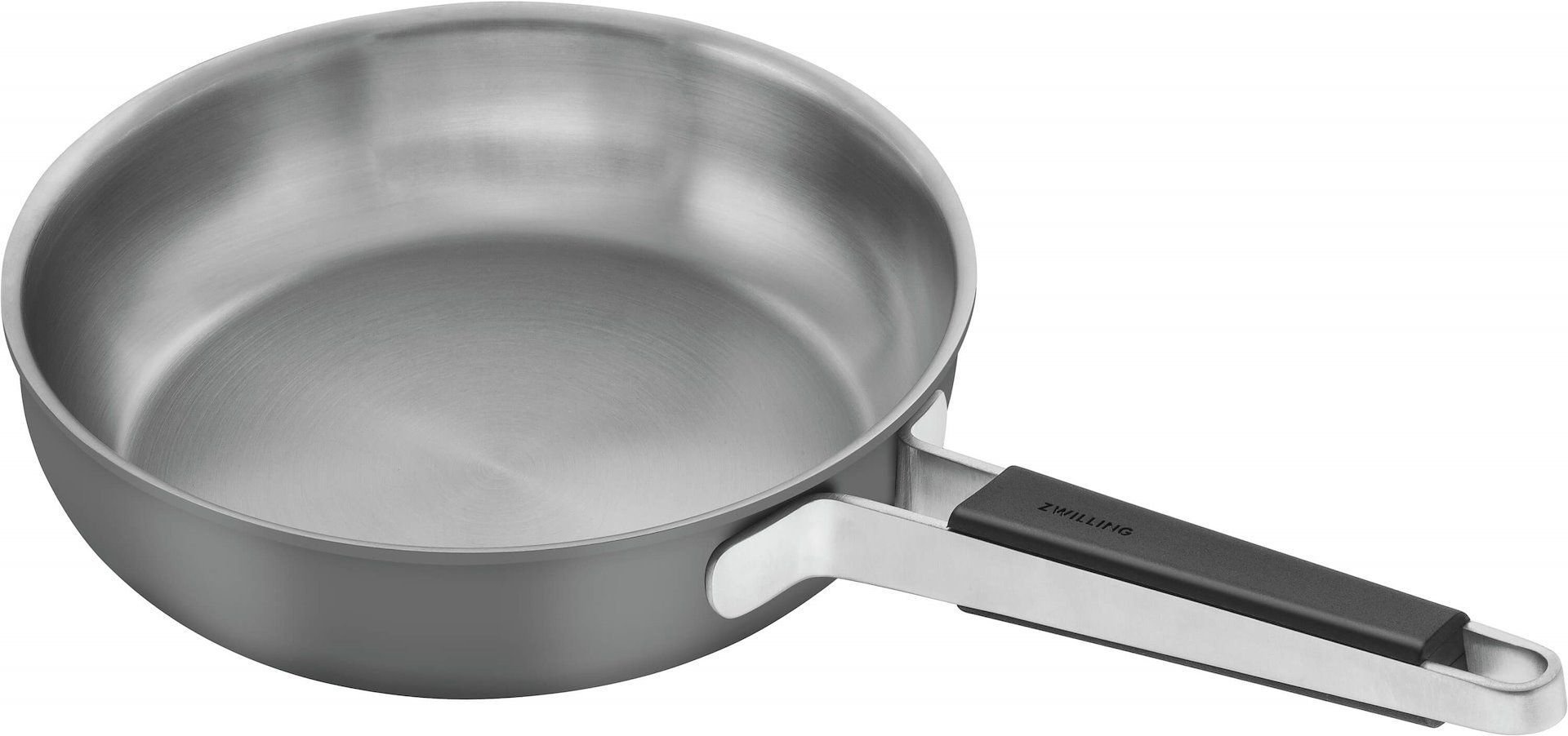Patelnia Zwilling ZWILLING PURE Patelnia indukcyjna płytka - 24 cm, szary