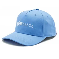 Odzież taktyczna i umundurowanie - Czapka Alpha Industries Alpha Cap 126912 513 - Błękitna - miniaturka - grafika 1
