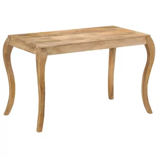 vidaXL Stół jadalniany z litego drewna mango, 118 x 60 x 76 cm - Stoły - miniaturka - grafika 1