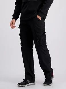 Spodnie Alpha Industries Devision pant black - Spodnie męskie - miniaturka - grafika 1