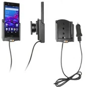 Uchwyty samochodowe do telefonów - Uchwyt aktywny z kablem USB do Sony Xperia XZ1 Compact - miniaturka - grafika 1