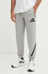 adidas spodnie dresowe ZNE kolor szary melanżowe JF2446 - Spodnie męskie - miniaturka - grafika 1