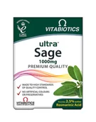 Suplementy naturalne - Vitabiotics Ultra Sage z Szałwią, tabletki - miniaturka - grafika 1