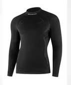 Pozostała odzież narciarska - Męska Koszulka termoaktywna Brubeck Extreme Wool Merino LS1666 - Black - - miniaturka - grafika 1