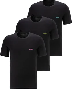 t-shirt HUGO LOGO TEE TRIPLE PACK 005 - Koszulki męskie - miniaturka - grafika 1