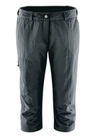Spodnie damskie - Maier Sports MAIER SPORTS Damskie funkcyjne spodnie capri Neckar ze 100% PA, spodnie funkcyjne/spodnie outdoorowe/spodnie trekkingowe/spodnie capri, szare (grafitowe/949), rozmiar 44 ma233007-949 - miniaturka - grafika 1