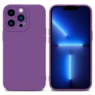 Etui i futerały do telefonów - Pokrowiec Etui Do Apple iPhone 13 PRO w FLUID MATOWY FIOLET TPU Silikonowe Obudowa Ochronny Case Cover Cadorabo - miniaturka - grafika 1