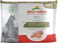 Mokra karma dla kotów - Almo Nature HFC Natural Pouch, 6 x 55 g - Tuńczyk i kurczak - miniaturka - grafika 1