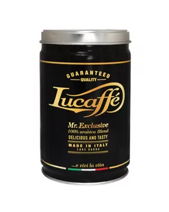 Lucaffe 250g Mr Exclusive Kawa mielona w puszce - Kawa - miniaturka - grafika 1