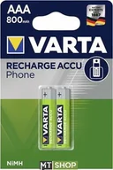 Ładowarki i akumulatory - Varta Akumulator Professional AAA / R03 800mAh 20 szt. - miniaturka - grafika 1