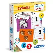 Clementoni Cyferki 60695 - Gry planszowe - miniaturka - grafika 1