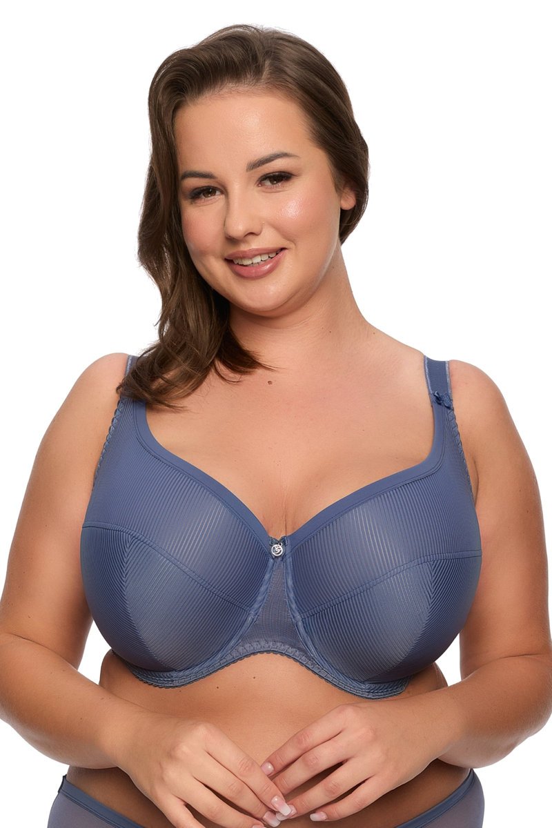 Biustonosz Semi-Soft Sonia MAXI 1058 półusztywniany jeans 100E