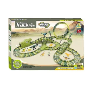 MEGA TOR WYŚCIGOWY XXXL DINOZAUR DINO PARK FIGURKI TREX AUTKO PĘTLA + AKCES - Mały naukowiec MEGA TOR WYŚCIGOWY XXXL DINOZAUR DINO PARK FIGURKI TREX AUTKO PĘTLA + AKCES - Mały naukowiec - miniaturka - grafika 1