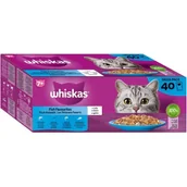 Mokra karma dla kotów - Whiskas Mega Pack 7+ Wybór ryb w galarecie 40 x 85 g - miniaturka - grafika 1