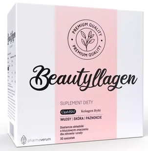 Pharmaverum Pharmaverum Beautyllagen - 30 saszetek - Włosy, skóra, paznokcie - miniaturka - grafika 1