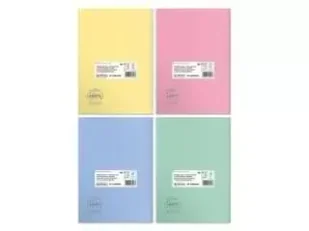 Zeszyt B5/60K kratka Eco PP Pastel Colors (5szt) - HERLITZ - Szkolne artykuły papiernicze - miniaturka - grafika 1